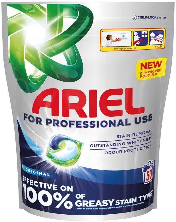 Ariel Professional Liquipods All in One Regular 2x50 Pods (Pack of 100) C010440 - Image 1