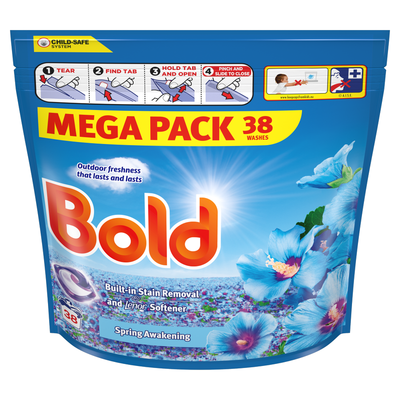 Bold PODS® Washing Capsules 38 Washes Spring Awakening - Thumbnail 2