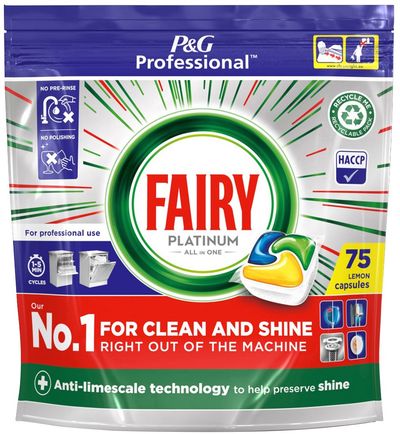 Fairy Professional Platinum Plus Dishwasher Tablets, 92 Capsules - Thumbnail 2