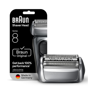 BRAUN Series 8 83M Electric Shaver Head Replacement - Silver - Thumbnail 2