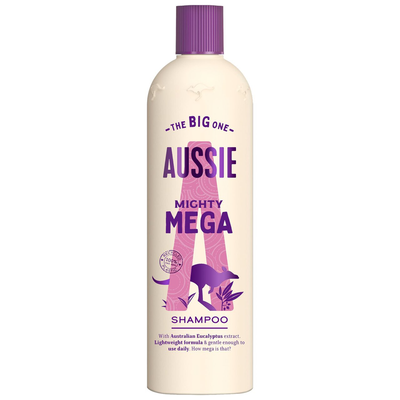 Aussie Mighty Mega Shampoo - Pink / 675ml