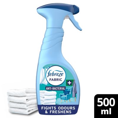 Febreze Antibacterial Fabric Freshener Fresh Linen 500ML