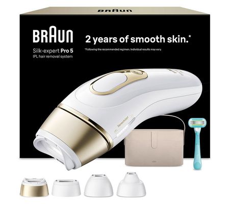 BRAUN Silk-expert Pro 5 PL441 IPL Hair Removal System - White, White - Thumbnail 2