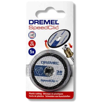 Dremel SC476 EZ SpeedClic Plastic Cutting Wheels 5 Pack