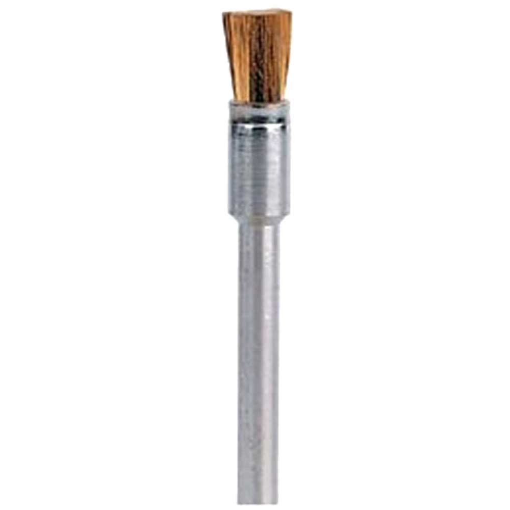 Dremel 537 Brass Wire End Brush 3.2mm Pack of 3 - Image 1