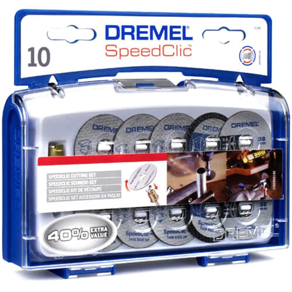 Dremel EZ SpeedClic 11 Piece Cutting Disc Set - Image 1