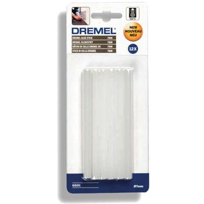 Dremel Multi Purpose High Temperature Glue Sticks 7mm 100mm Pack of 12
