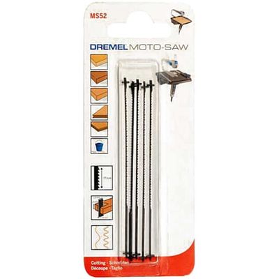 Dremel MS52 Moto Saw Fine Wood Cutting Saw Blades 5 Pack