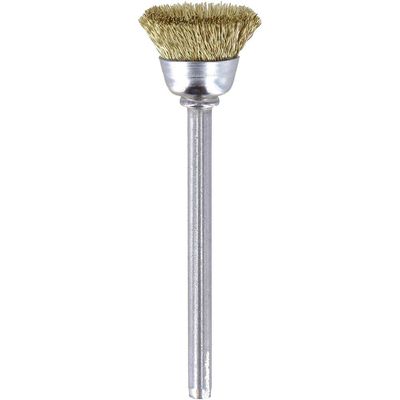 Dremel 26150536JA 13mm Brass Brush 2 Pack