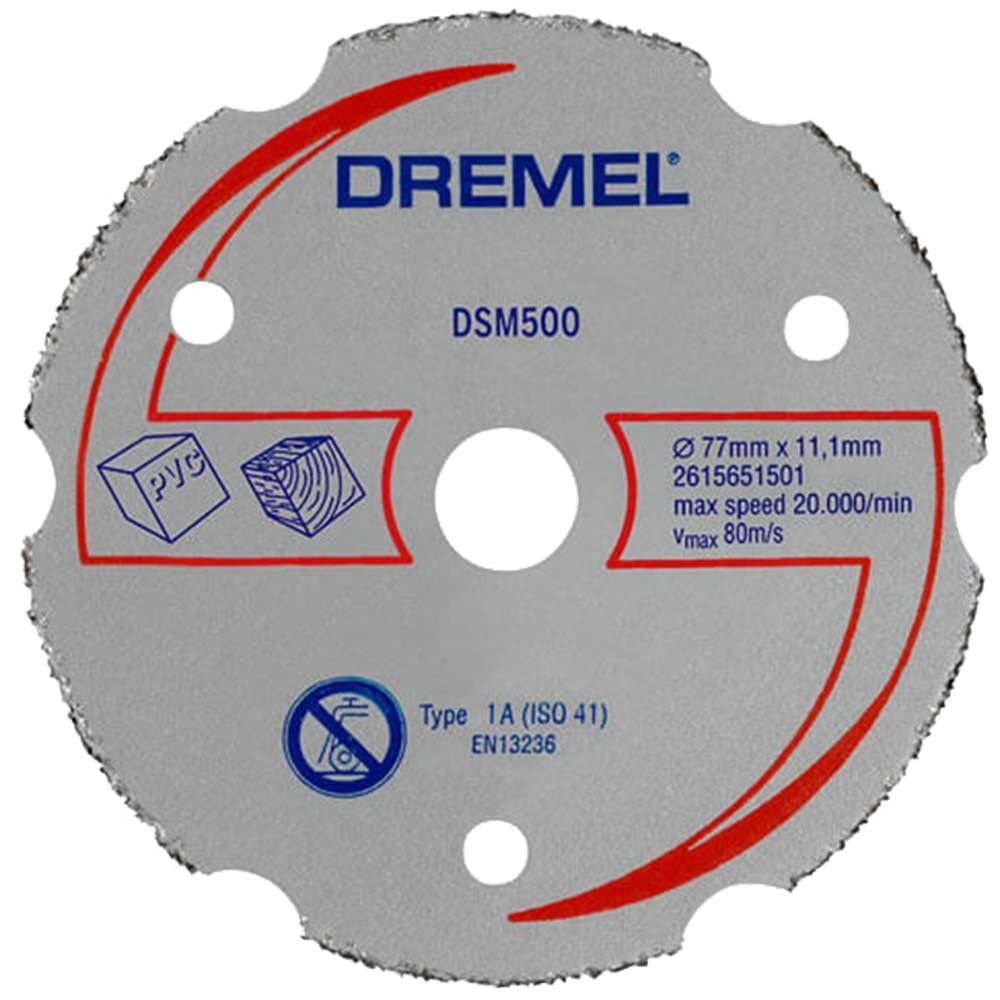 Dremel DSM500 Multipurpose Cutting Wheel for DSM20 77mm Pack of 1 - Image 1