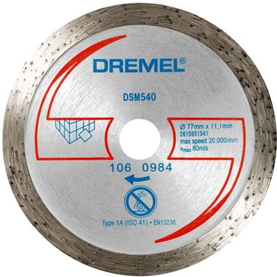 Dremel DSM540 Tile Cutting Wheel for DSM20 77mm Pack of 1