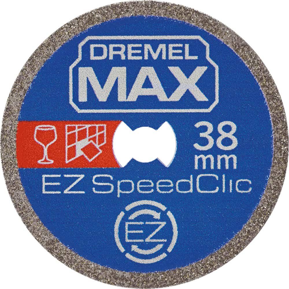 Dremel Max SC545DM EZ SpeedClic Diamond Cutting Wheel 38mm Pack of 1 - Image 1