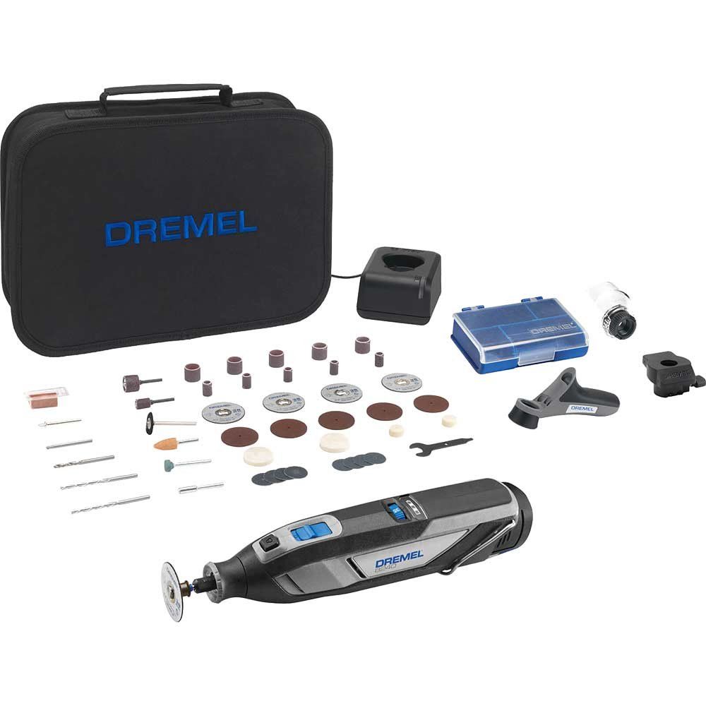 Dremel 8240 12v Cordless Rotary Multi Tool 45 Accesssory Kit 1 x 2ah Li-ion Battery Charger Case - Image 1