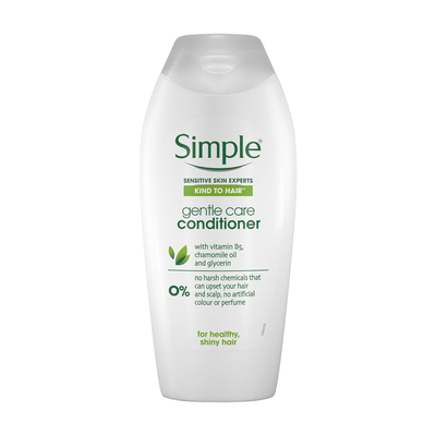 Simple Women's Kind to Hair Gentle Care 'Conditioner', 3pk x 400ml in White - Thumbnail 2