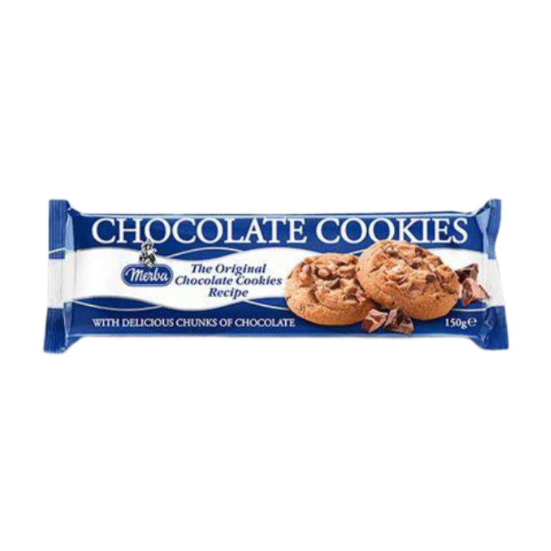 Merba Chocolate Cookies 150g - Image 1