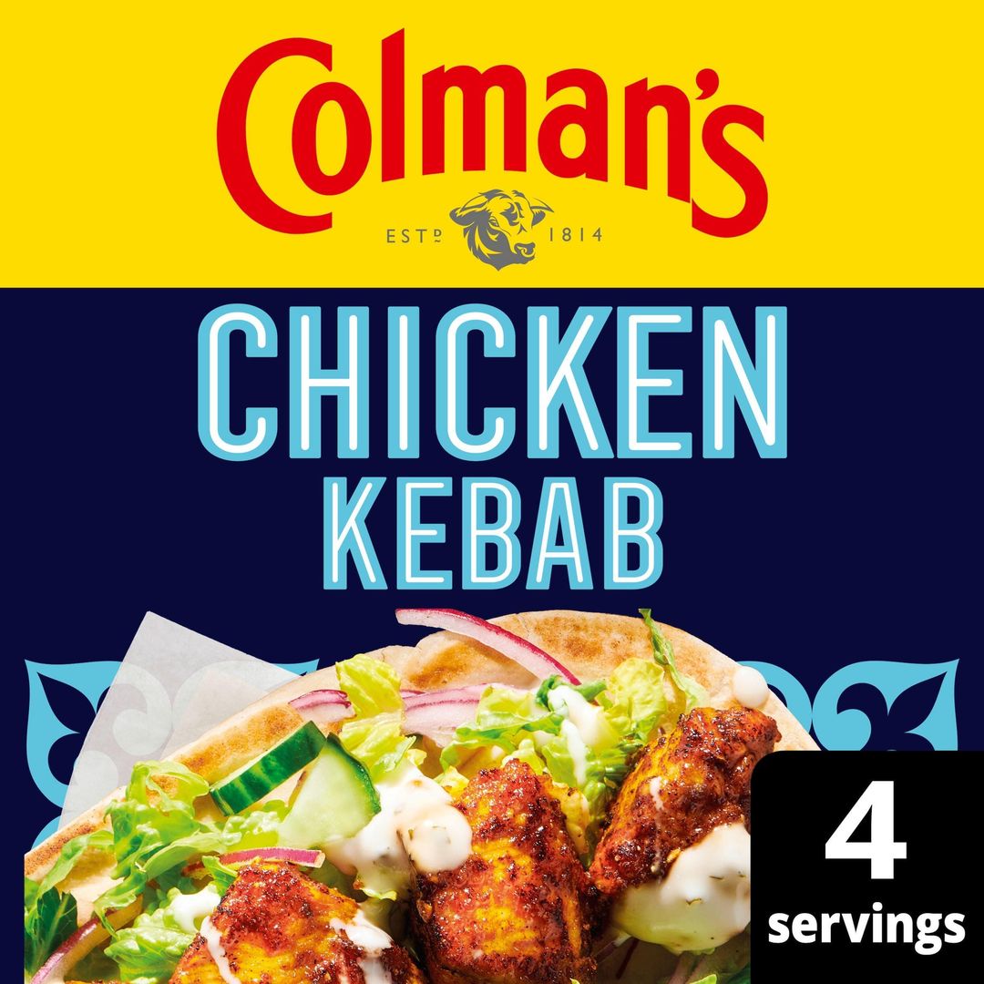 Colman's Weekend Wonders Meal Maker recipe mix Chicken Kebab 30 g - Image 1
