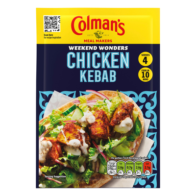 Colman's Weekend Wonders Meal Maker recipe mix Chicken Kebab 30 g - Thumbnail 2