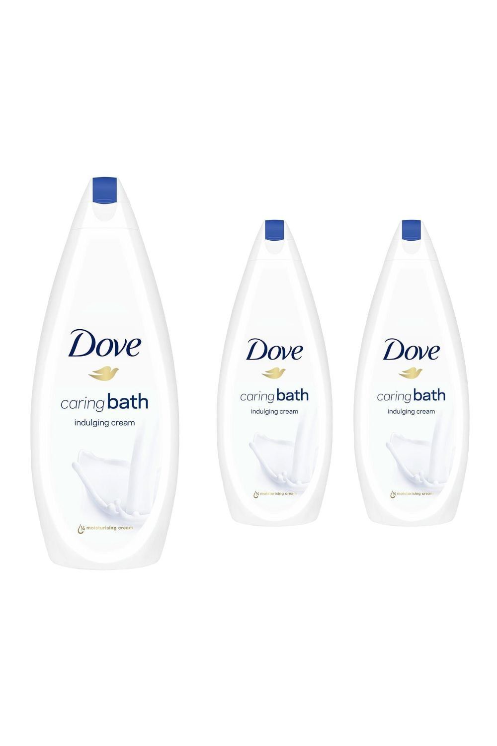 Dove Caring Bath Indulging Cream Bath Soak with Moisturising Cream, 6x720ml - Buy 1 / 10cm - Image 1