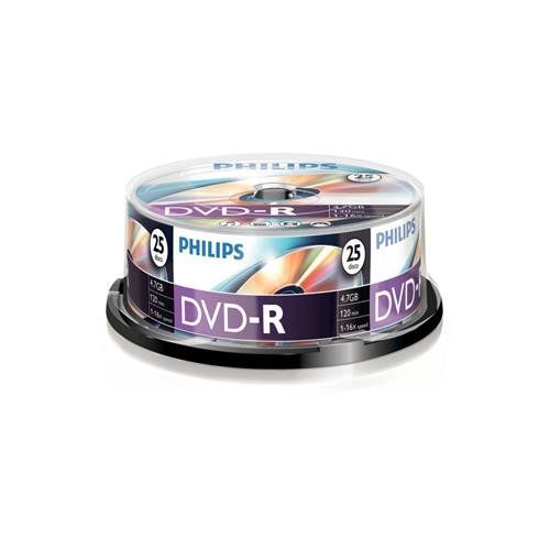 Philips DM4S6B25F 4.7 GB/120 min 16 x DVD-R - Image 1