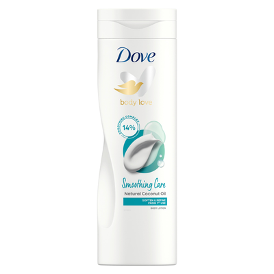 Dove Nourishing Secrets Body Lotion with Coconut Oil and Almond Milk, 3x400ml - White