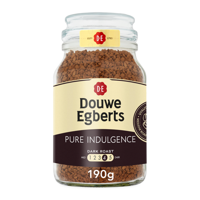 Douwe Egberts Pure Indulgence Dark Roast Instant Coffee 190g