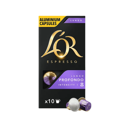 L'OR Lungo Profondo Coffee Pods Intensity 8