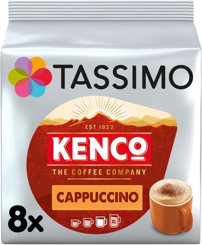 Tassimo Kenco Cappuccino Pods 8 Pack - Thumbnail 2