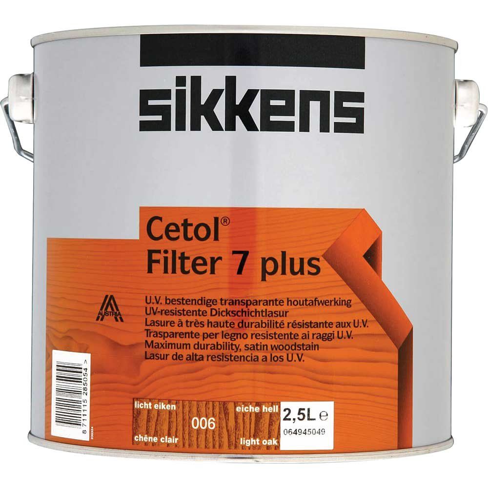 Sikkens 5085901 Cetol Filter 7 Plus Translucent Woodstain Light Oak 2.5 Litre - Image 1