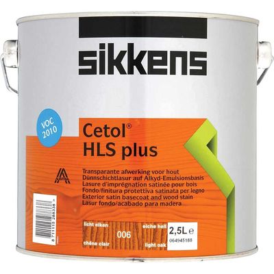 Sikkens 5085898 Cetol Hls Plus Translucent Woodstain Light Oak 2.5 Litre