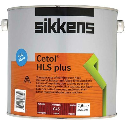 Sikkens 5085966 Cetol Hls Plus Translucent Woodstain Mahogany 2.5 Litre
