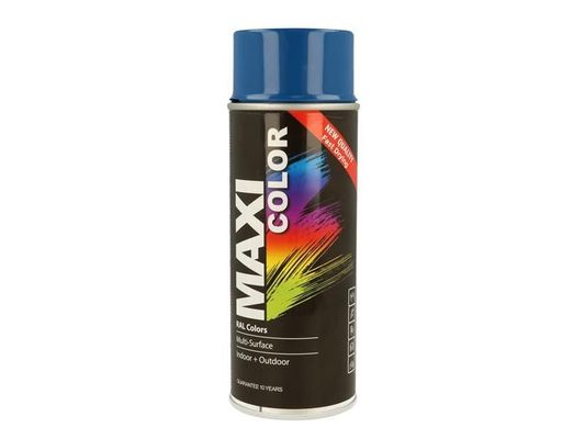 Maxicolor MX5010 Spray Gloss Genetian Blue Ral5010 400Ml