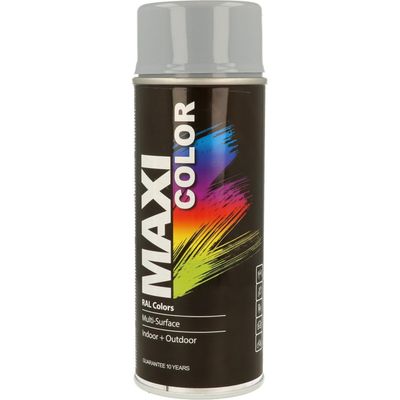 Maxicolor MX7001 Spray Gloss Silver Grey Ral7001 400Ml - Thumbnail 2