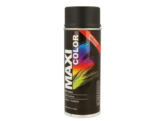 Maxicolor MX9005M Spray Matt Deep Black Ral9005 400Ml