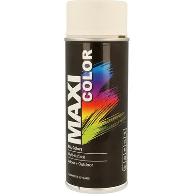 Maxicolor MX9010M Spray Matt White Ral9010 400Ml - Thumbnail 2