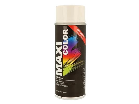 Maxicolor MX9010 Spray Gloss White Ral9010 400Ml