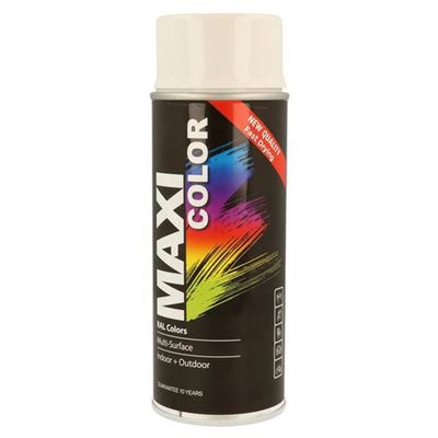 Maxicolor MX9010 Spray Gloss White Ral9010 400Ml - Thumbnail 2