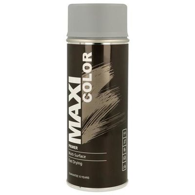 Maxicolor MX0001 Spray Primer Grey 400Ml - Thumbnail 2