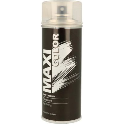 Maxicolor MX0005 Spray Gloss Clear Lacquer 400Ml - Thumbnail 2