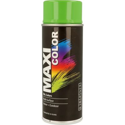 Maxicolor MX6018 Spray Gloss Yellow Green Ral6018 400Ml - Thumbnail 2
