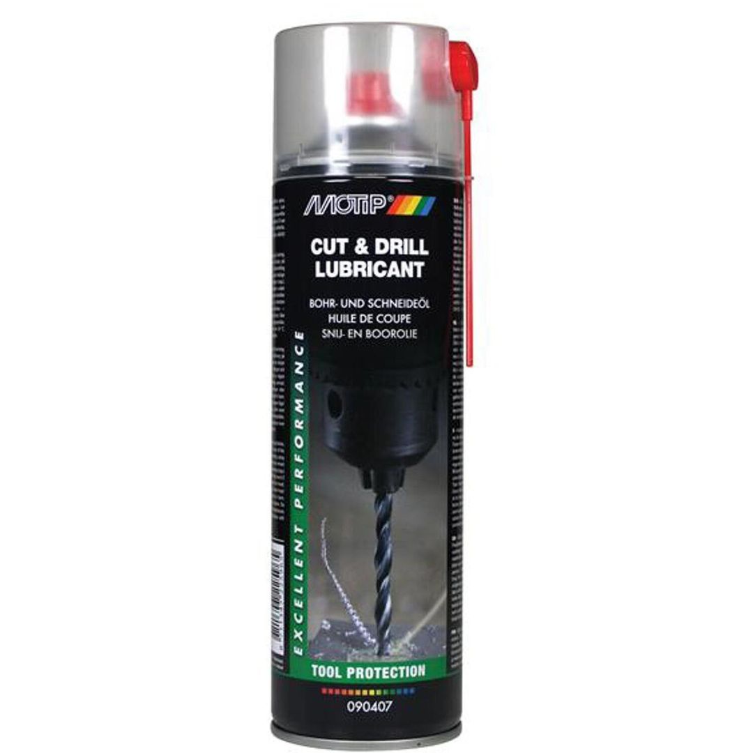 MOTIP Pro Cut & Drill Spray Oil 500ml - White - Image 1