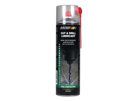 MOTIP Pro Cut & Drill Spray Oil 500ml - White - Thumbnail 2