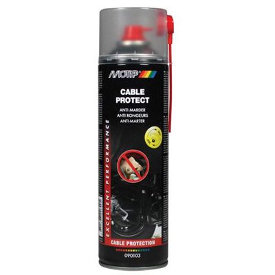 MOTIP Pro Cable Protect 500ml - Weather Resistant Spray for Cables - 090103 - White