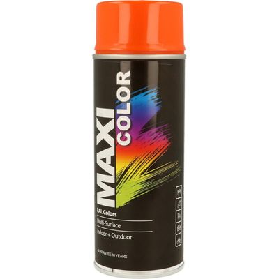 Maxicolor MX2004 Spray Gloss Pure Orange Ral2004 400Ml - Thumbnail 2