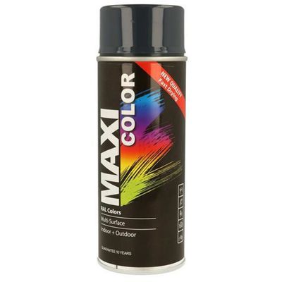 Maxicolor MX7016 Spray Gloss Anthratice Grey Ral7016 400Ml - Thumbnail 2