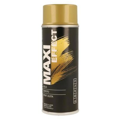 Maxicolor MX0027 Maxieffect Spray Metallic Gold 400Ml - Thumbnail 2