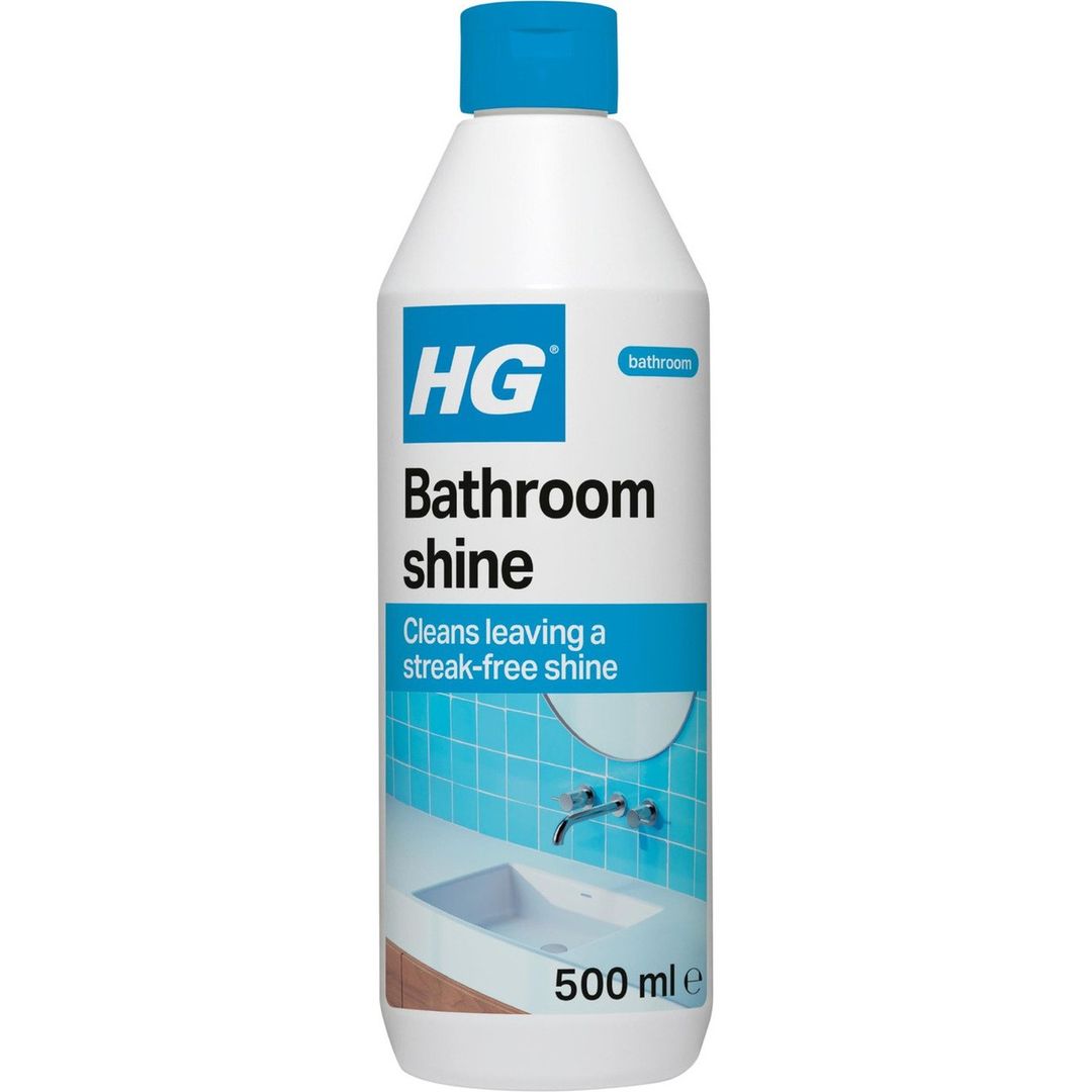 H G Bathroom Cleaner Shine Restorer 500Ml - White - Image 1