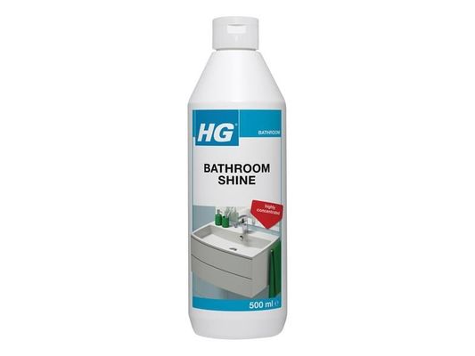 H G Bathroom Cleaner Shine Restorer 500Ml - White - Thumbnail 2