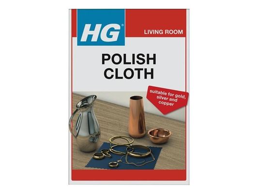 H G Silver Polish Cloth - White - Thumbnail 2