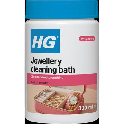 H G Jewellery Cleaning Bath 300Ml - White