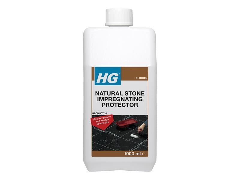 H G 506100106 Natural Stone Impregnating Protector 1 Litre - Image 1